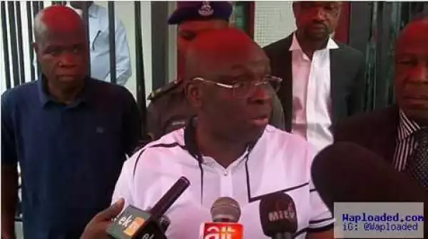 Update!! Fayose’s Bank Account Received ?1.2bn from NSA (Dasuki)
